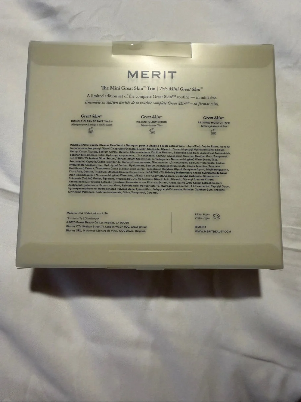 MERIT Mini Great Skin Trio